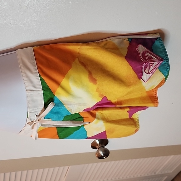 NWOT Roxy Boardshorts, Multicolor, Size 3 - Picture 2 of 7